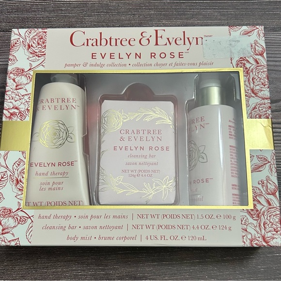 Crabtree & Evelyn Other - Crabtree & Evelyn Rose Collection Set NWOT
